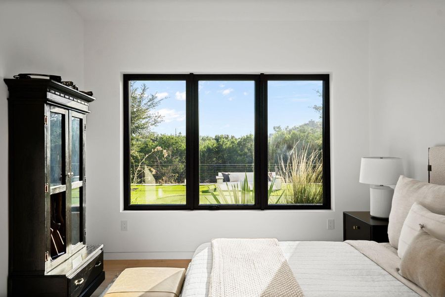 Furnished interior view inside a new home in , Spicewood (Image 33).