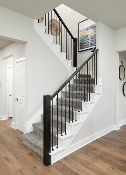 Representative furnished interior of a home built from the Emery by Tri Pointe Homes in View at the Reserve, Mansfield (Image 13). Representative furnished interior of a home built from the Emery by Tri Pointe Homes in View at the Reserve, Mansfield (Image 13).