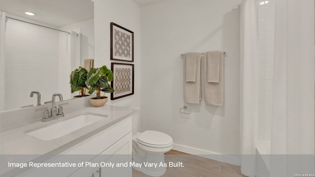 Furnished interior view inside a new home in Mayfair, New Braunfels (Image 14).