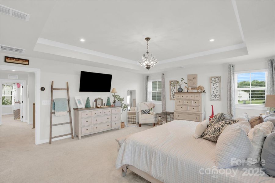 Furnished interior view inside a new home in Springshire Creek, Indian Trail (Image 4).