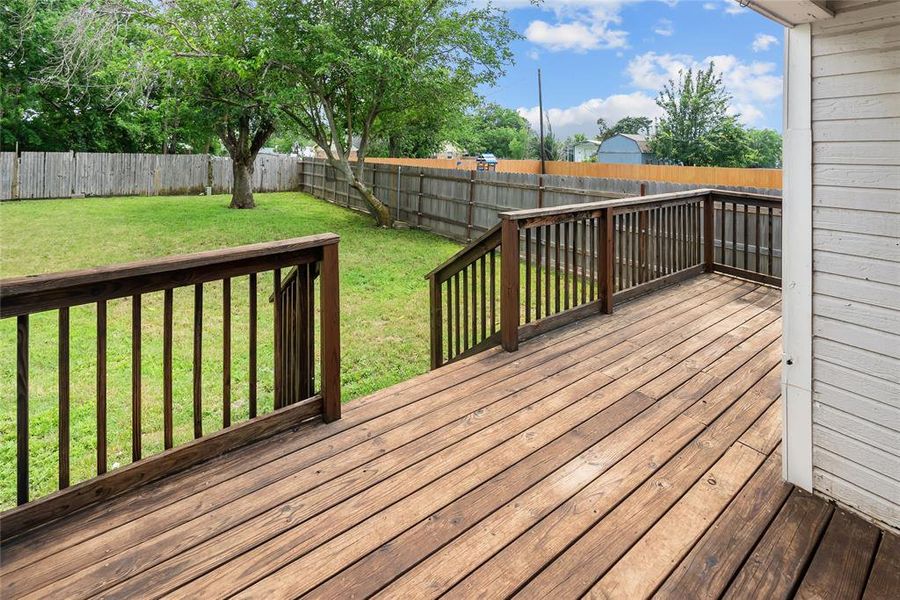 Exterior details and patio area of a home in , Godley (Image 3).