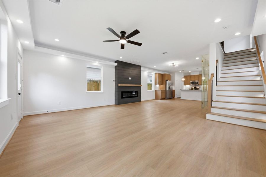 Spacious, unfurnished interior of a new home in , Houston (Image 22).