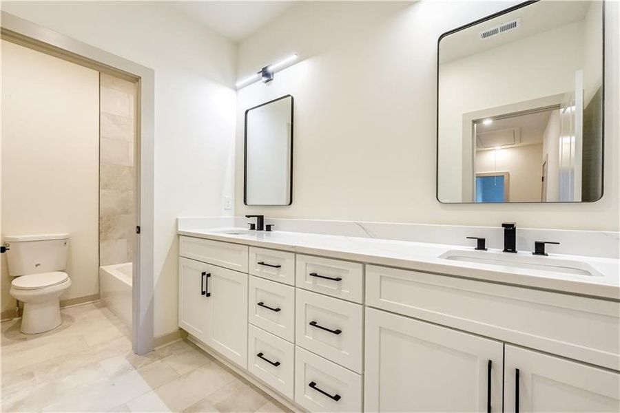 Furnished interior view inside a new home in , Snellville (Image 10).