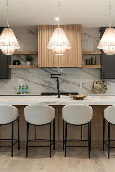 Furnished interior view inside a new home in , Roswell (Image 38).