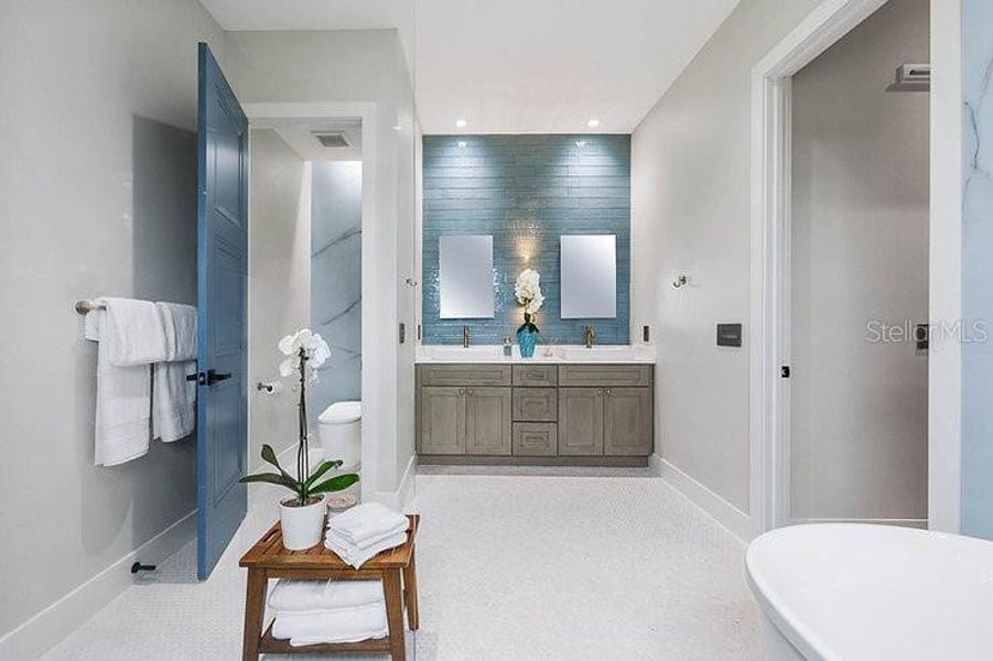 Furnished interior view inside a new home in , Orlando (Image 5). Furnished interior view inside a new home in , Orlando (Image 5).