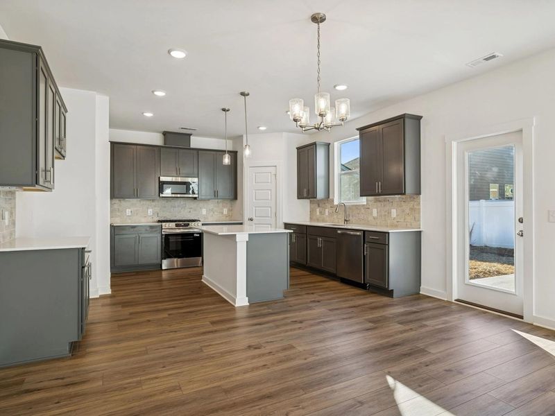 Furnished interior view inside a new home in Sage Farms, White House (Image 6).