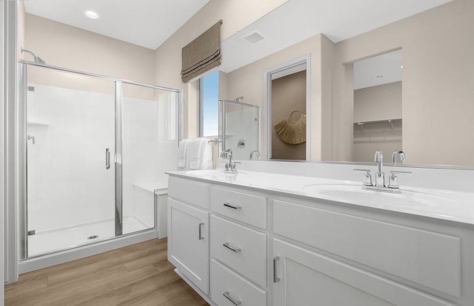 Representative furnished interior of a home built from the Lantana by Pulte Homes in Festival Foothills, Buckeye (Image 13).