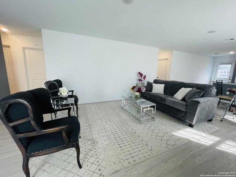Furnished interior view inside a new home in Stone Garden, Elmendorf (Image 3). Furnished interior view inside a new home in Stone Garden, Elmendorf (Image 3).