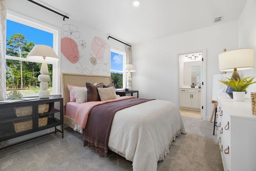 Representative furnished interior of a home built from the Easton by Taylor Morrison in Watson Park, Snellville (Image 29).
