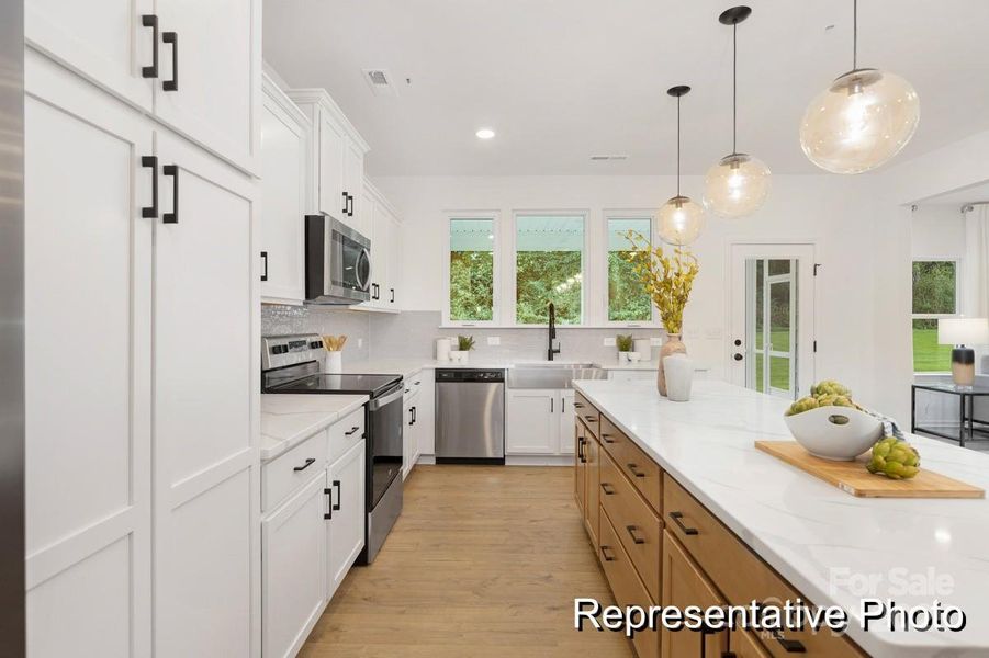 Furnished interior view inside a new home in Mooreland Oaks, Mount Holly (Image 20).