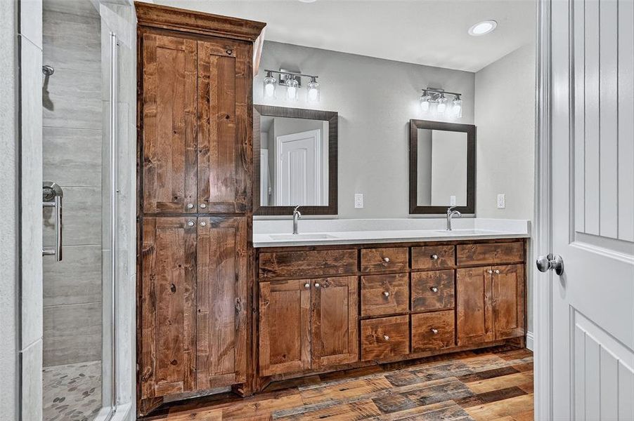 Furnished interior view inside a new home in , Ector (Image 7). Furnished interior view inside a new home in , Ector (Image 7).