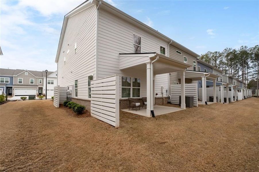 Exterior details and patio area of a home in , Sugar Hill (Image 4).