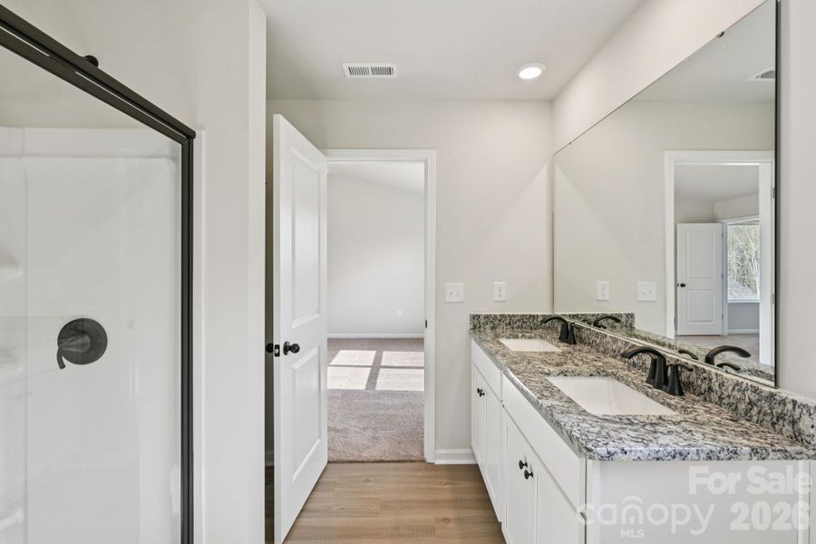 Furnished interior view inside a new home in Willow Estates, Shelby (Image 5).