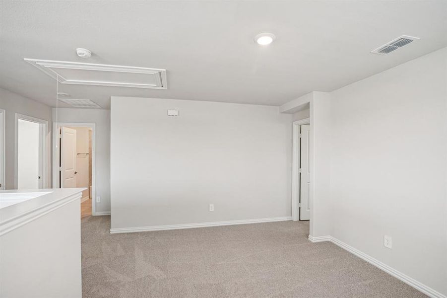 Spacious, unfurnished interior of a new home in Trails of Lavon - Spring Series, Lavon (Image 27).