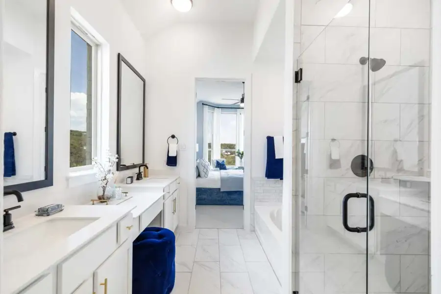 Representative Primary Bathroom - some options shown Representative Primary Bathroom - some options shown