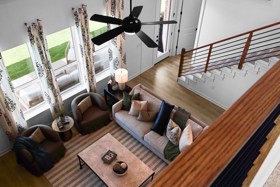 Living Room from Loft Living Room from Loft