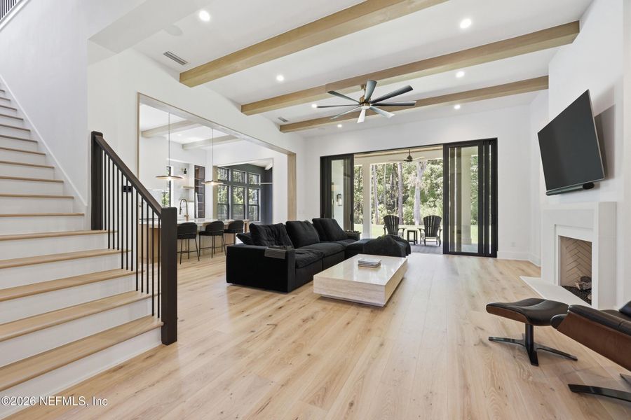 Furnished interior view inside a new home in , Ponte Vedra Beach (Image 11).