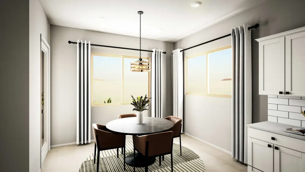 Furnished interior view inside a new home in Whispering Hills, Laveen (Image 5).