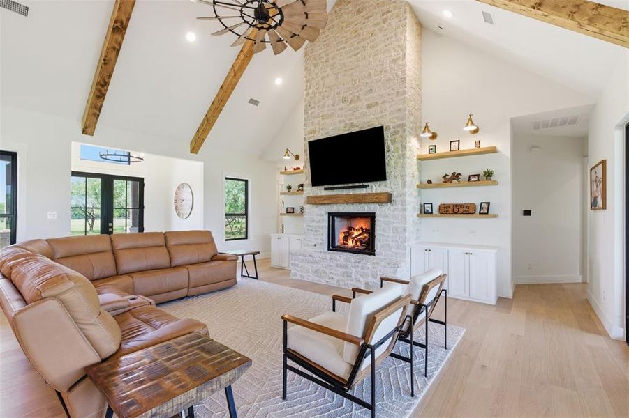 Furnished interior view inside a new home in , Valley View (Image 8).