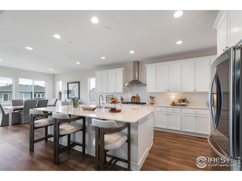 Furnished interior view inside a new home in Morgan Hill, Erie (Image 16).