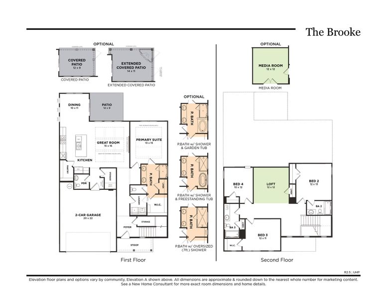 The Brooke with Gourmet Kitchen & Opt. Gas Fireplace Patio (R2.5)
