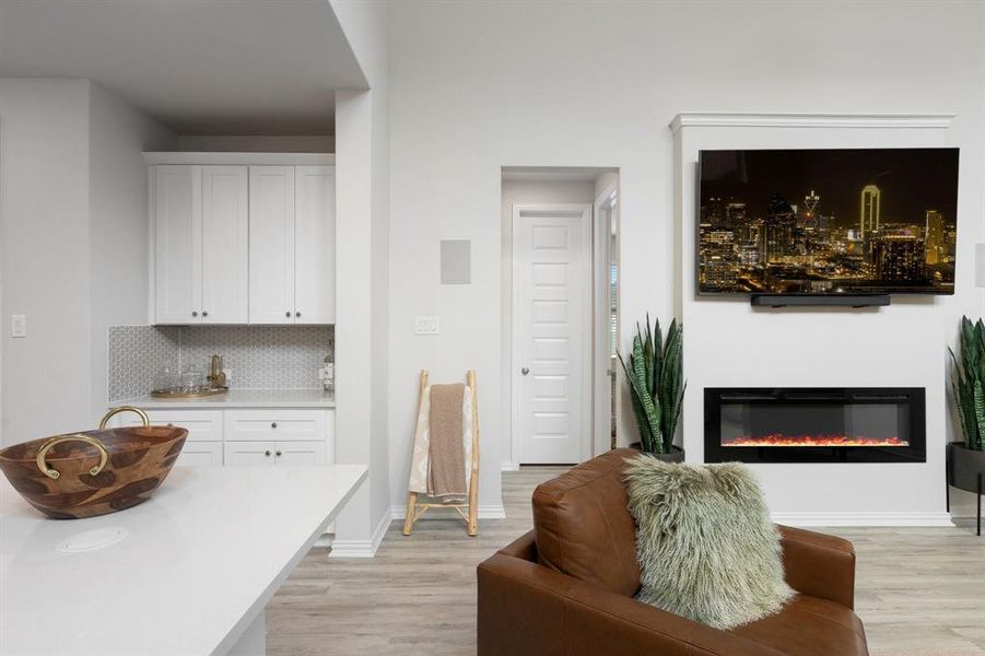 Furnished interior view inside a new home in Avondale, Fate (Image 29). Furnished interior view inside a new home in Avondale, Fate (Image 29).