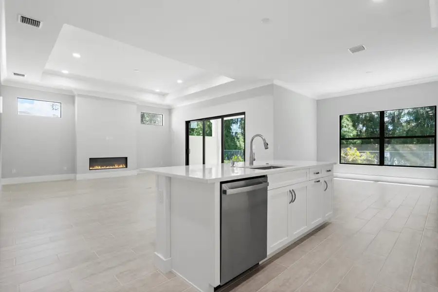 Kitchen to Great Room and Dining