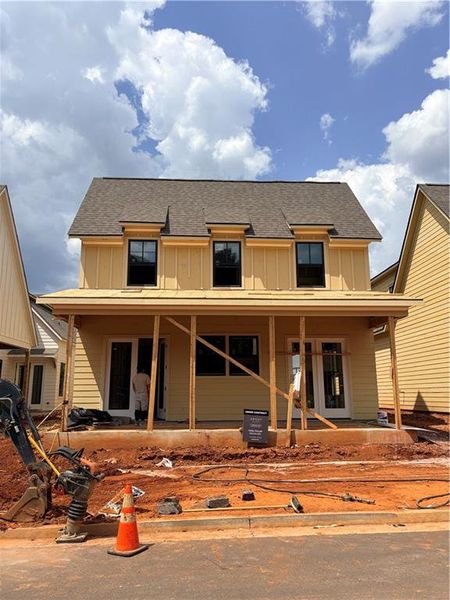 In-progress construction of a new home in , Watkinsville, GA (Image 4). In-progress construction of a new home in , Watkinsville, GA (Image 4).