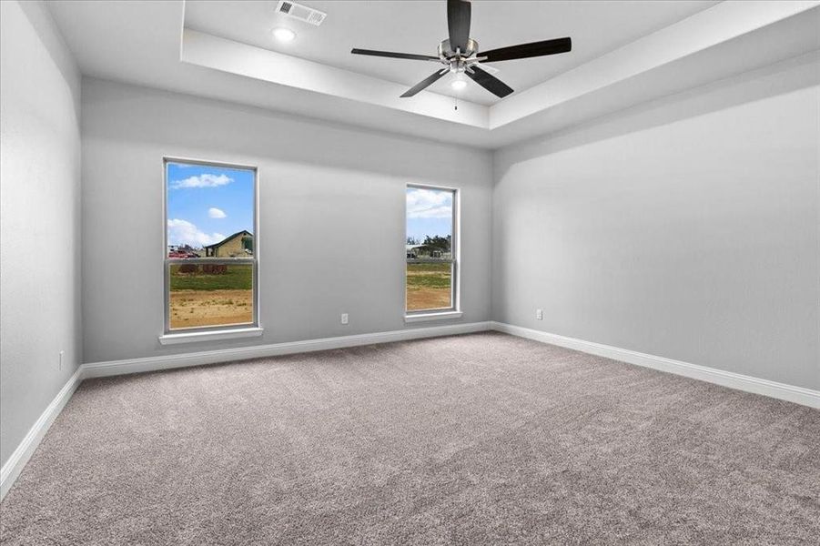 Spacious, unfurnished interior of a new home in Read Ranch, Paradise (Image 23). Spacious, unfurnished interior of a new home in Read Ranch, Paradise (Image 23).