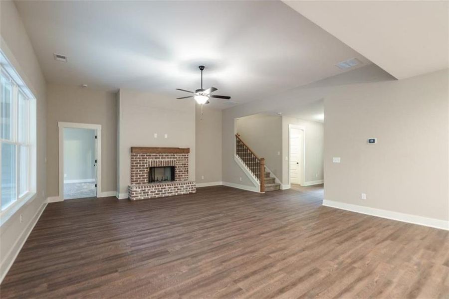 Spacious, unfurnished interior of a new home in , Social Circle (Image 18).