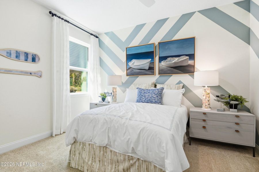 Furnished interior view inside a new home in Aspen Trail, Jacksonville (Image 18).
