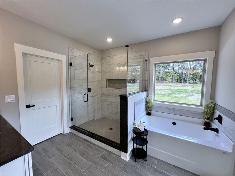 Furnished interior view inside a new home in , Conyers (Image 16).