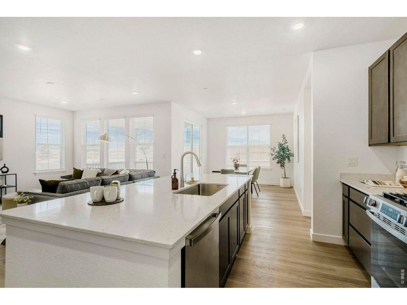 Furnished interior view inside a new home in Sunset Village, Erie (Image 19).