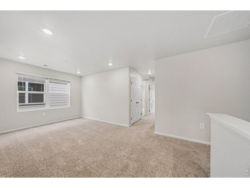 Spacious, unfurnished interior of a new home in Poudre Heights: The Meadow Collection, Windsor (Image 22). Spacious, unfurnished interior of a new home in Poudre Heights: The Meadow Collection, Windsor (Image 22).