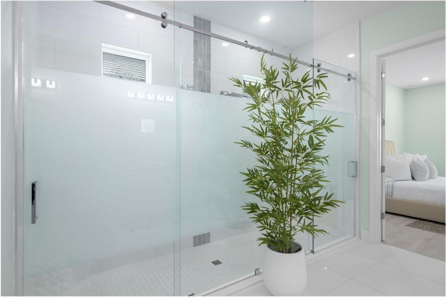 Furnished interior view inside a new home in , Port St. Lucie (Image 8).