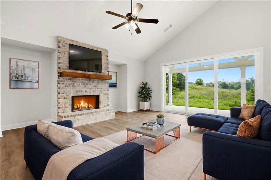 Furnished interior view inside a new home in , Demorest (Image 15). Furnished interior view inside a new home in , Demorest (Image 15).