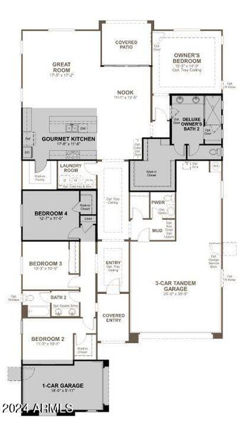 Villages @ RED - 1614 Floorplan