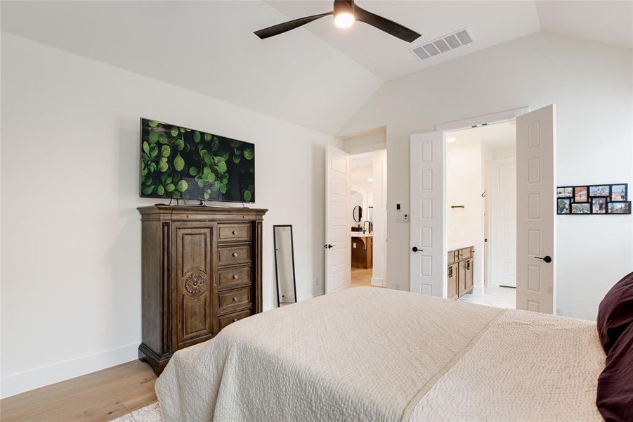 Primary Bedroom on First Level