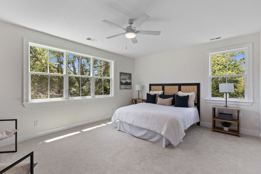 Furnished interior view inside a new home in , Mount Pleasant (Image 8).