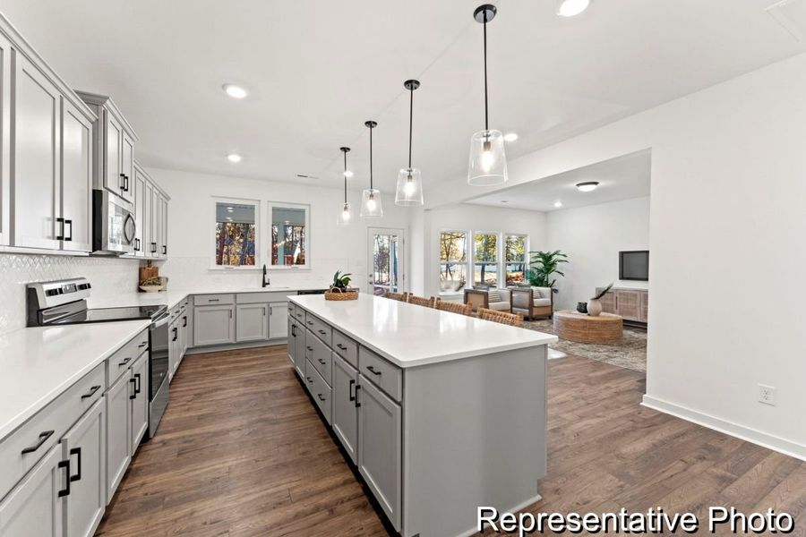 Furnished interior view inside a new home in Kensington, China Grove (Image 4).