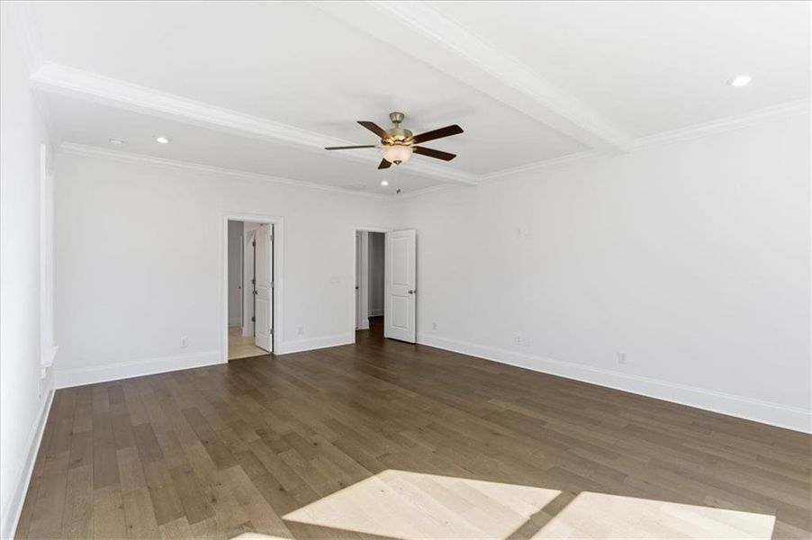 Spacious, unfurnished interior of a new home in Ford Landing, Acworth (Image 41).