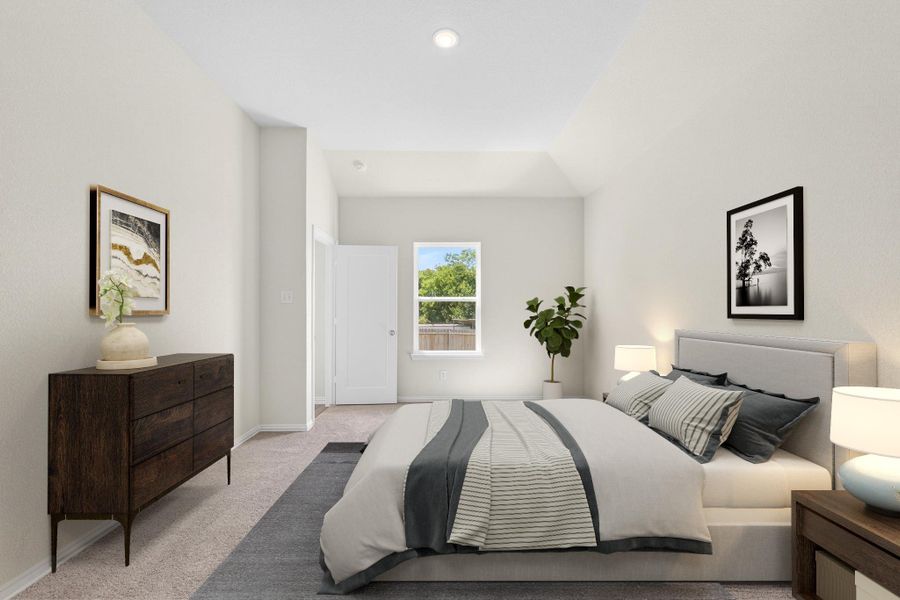 Furnished interior view inside a new home in , Belton (Image 8).
