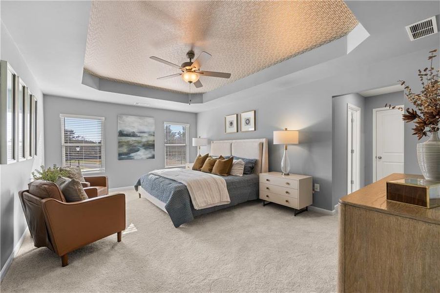 Furnished interior view inside a new home in Lake Carlton, Loganville (Image 16).