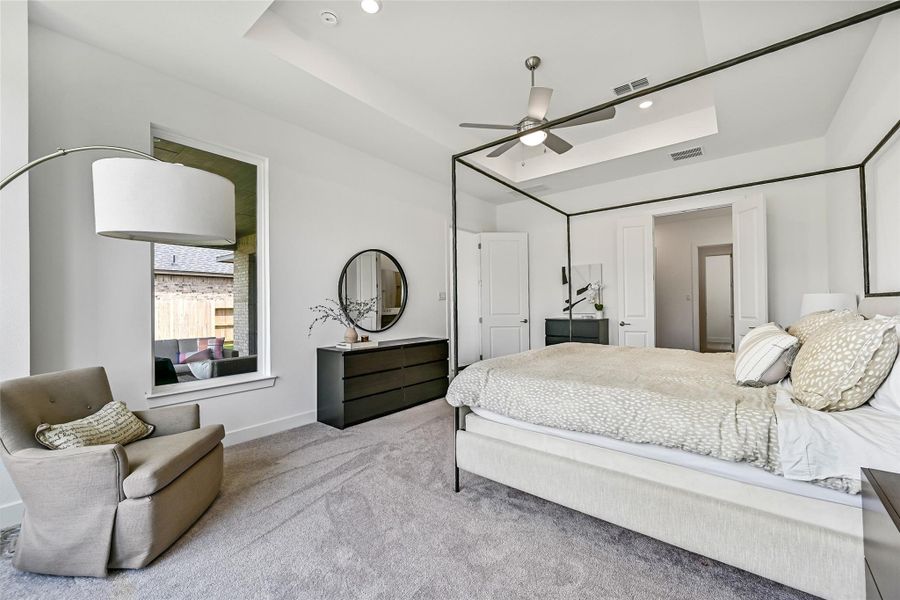 Furnished interior view inside a new home in Avalon at Friendswood, Friendswood (Image 9).