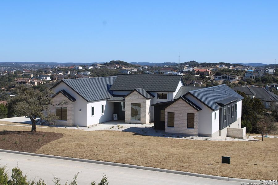 Front exterior of a new home in , San Antonio, TX, highlighting curb appeal (Image 2). Front exterior of a new home in , San Antonio, TX, highlighting curb appeal (Image 2).