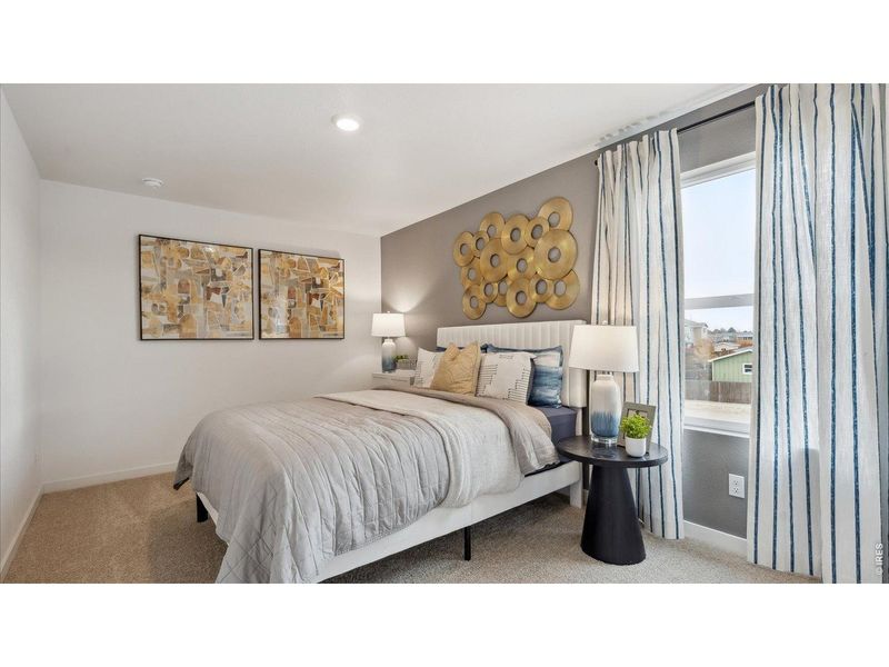 Furnished interior view inside a new home in Lakeside Canyon, Mead (Image 6).