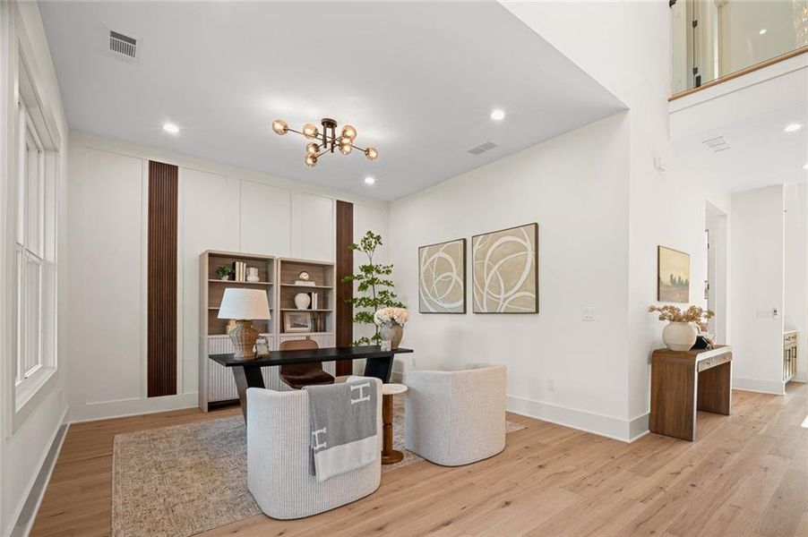 Furnished interior view inside a new home in , Lawrenceville (Image 63).