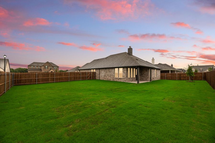 Exterior details and patio area of a home in Aero Vista, Caddo Mills (Image 32).