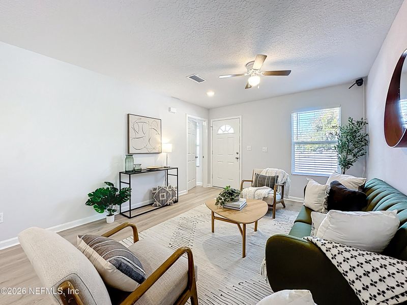 Furnished interior view inside a new home in , Jacksonville (Image 5).