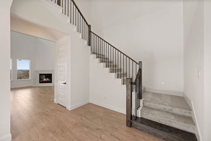 Representative unfurnished interior of a home built from the Ashley by Our Country Homes in Parks of Aledo, Aledo (Image 50).